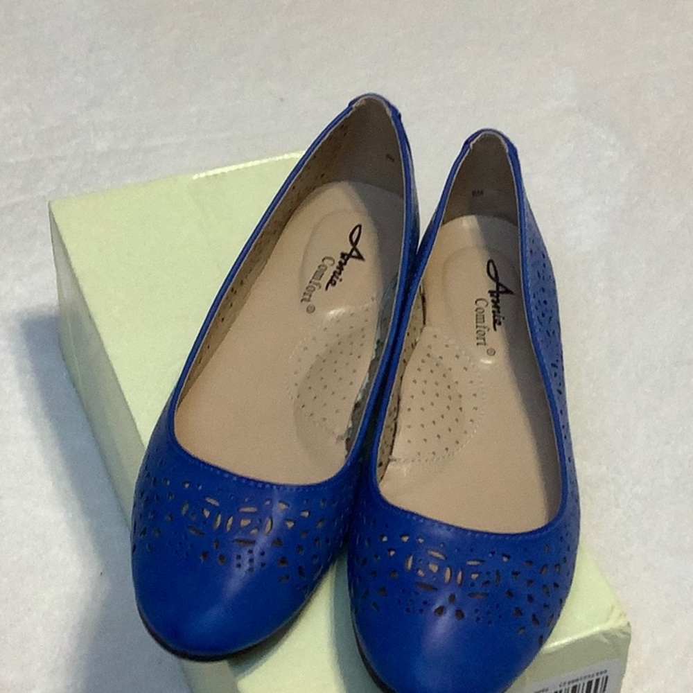 Blue flats